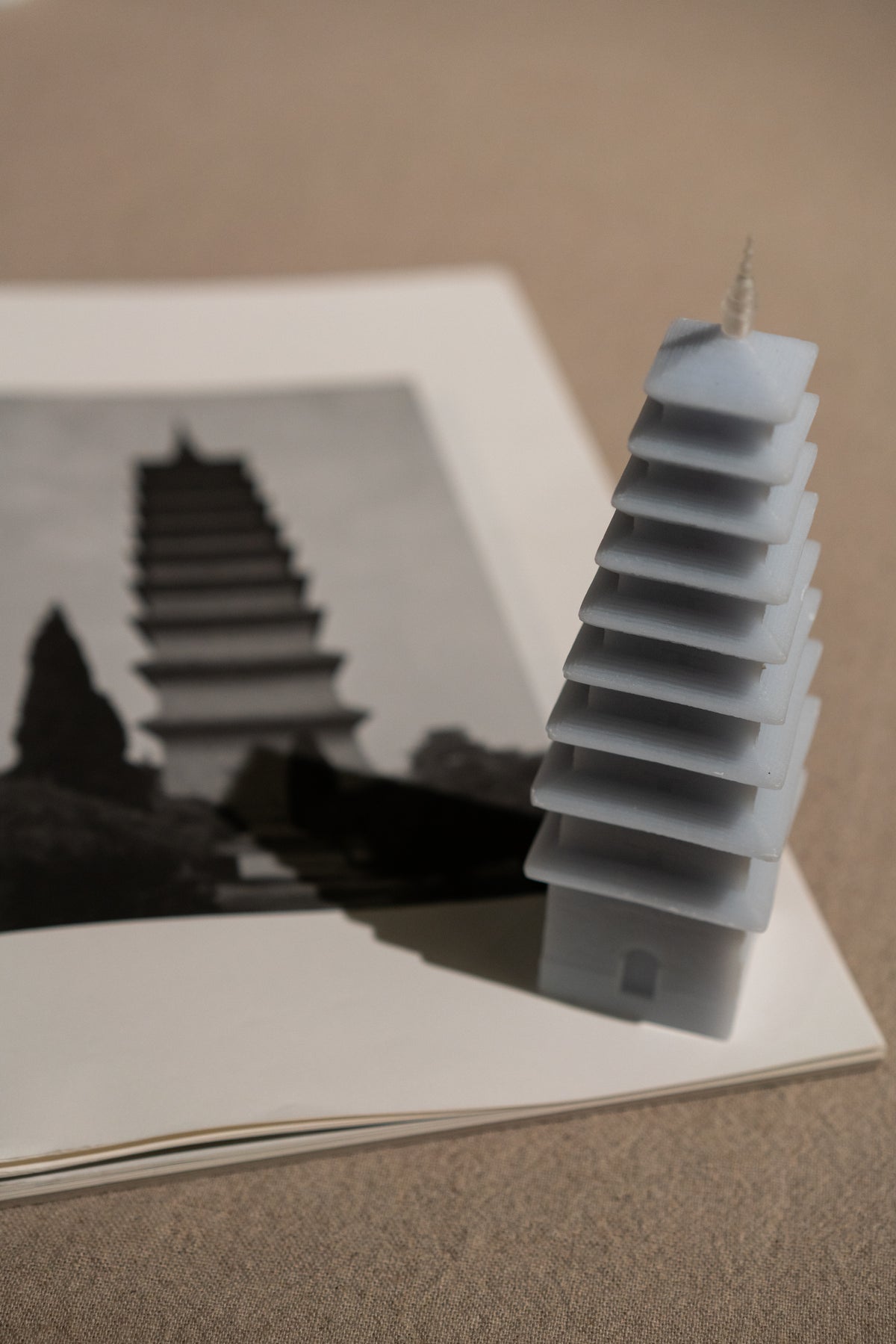 Artist Sculptural Candle  |  PAGODA001  |  IMAGELESS x LIN SHU