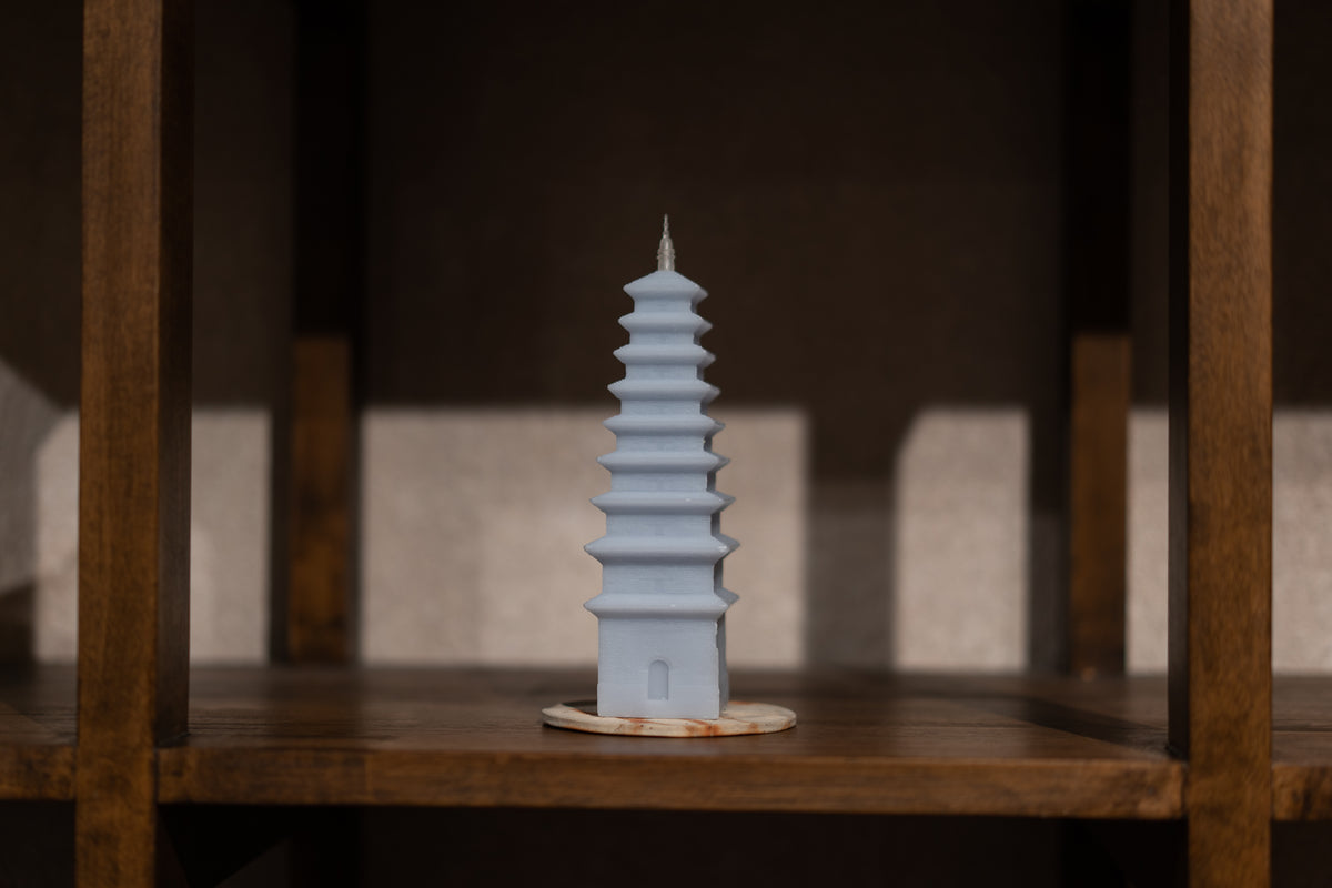 Artist Sculptural Candle  |  PAGODA001  |  IMAGELESS x LIN SHU