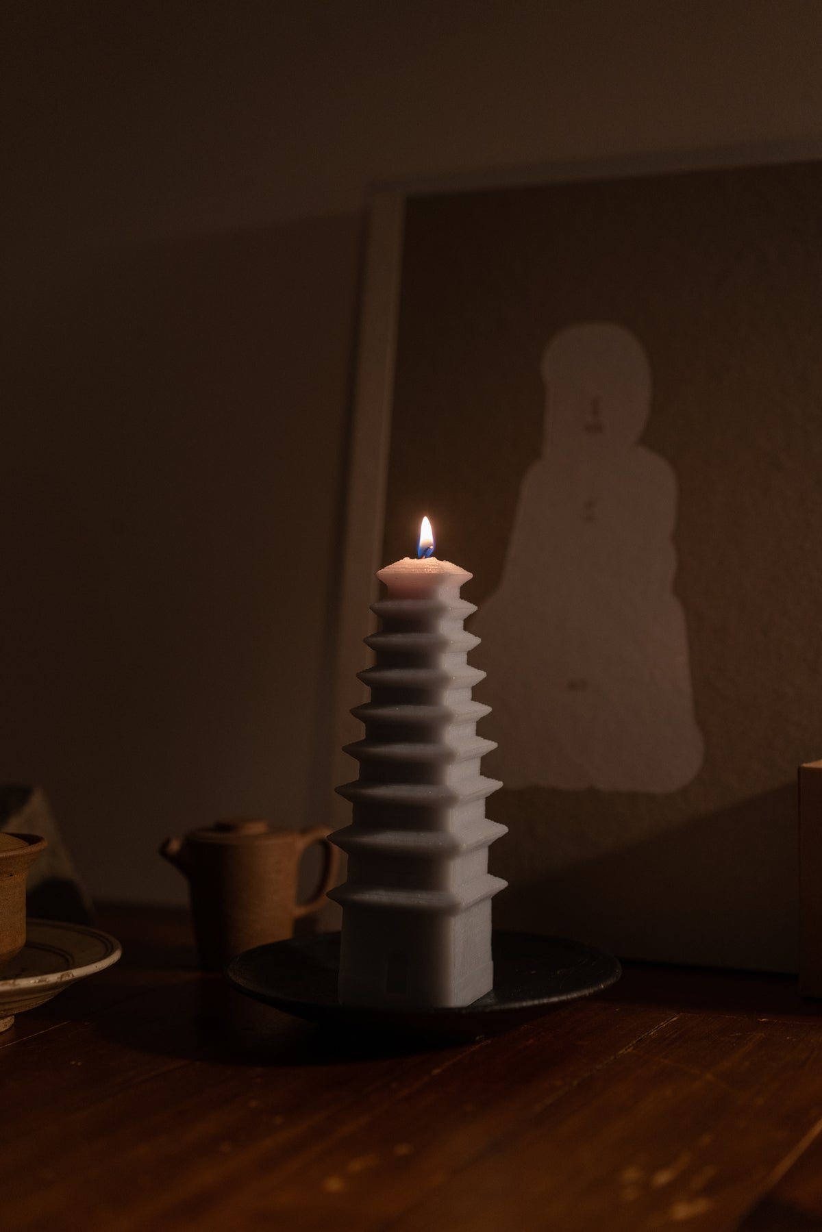 Artist Sculptural Candle  |  PAGODA001  |  IMAGELESS x LIN SHU